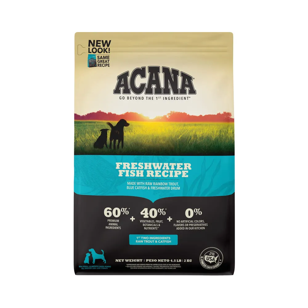 ACANA Freshwater Fish Formula Grain Free Dry Dog Food