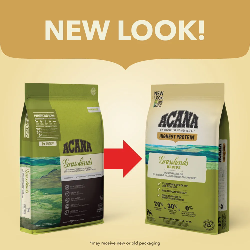 ACANA Regionals Grasslands Formula Grain Free Dry Dog Food