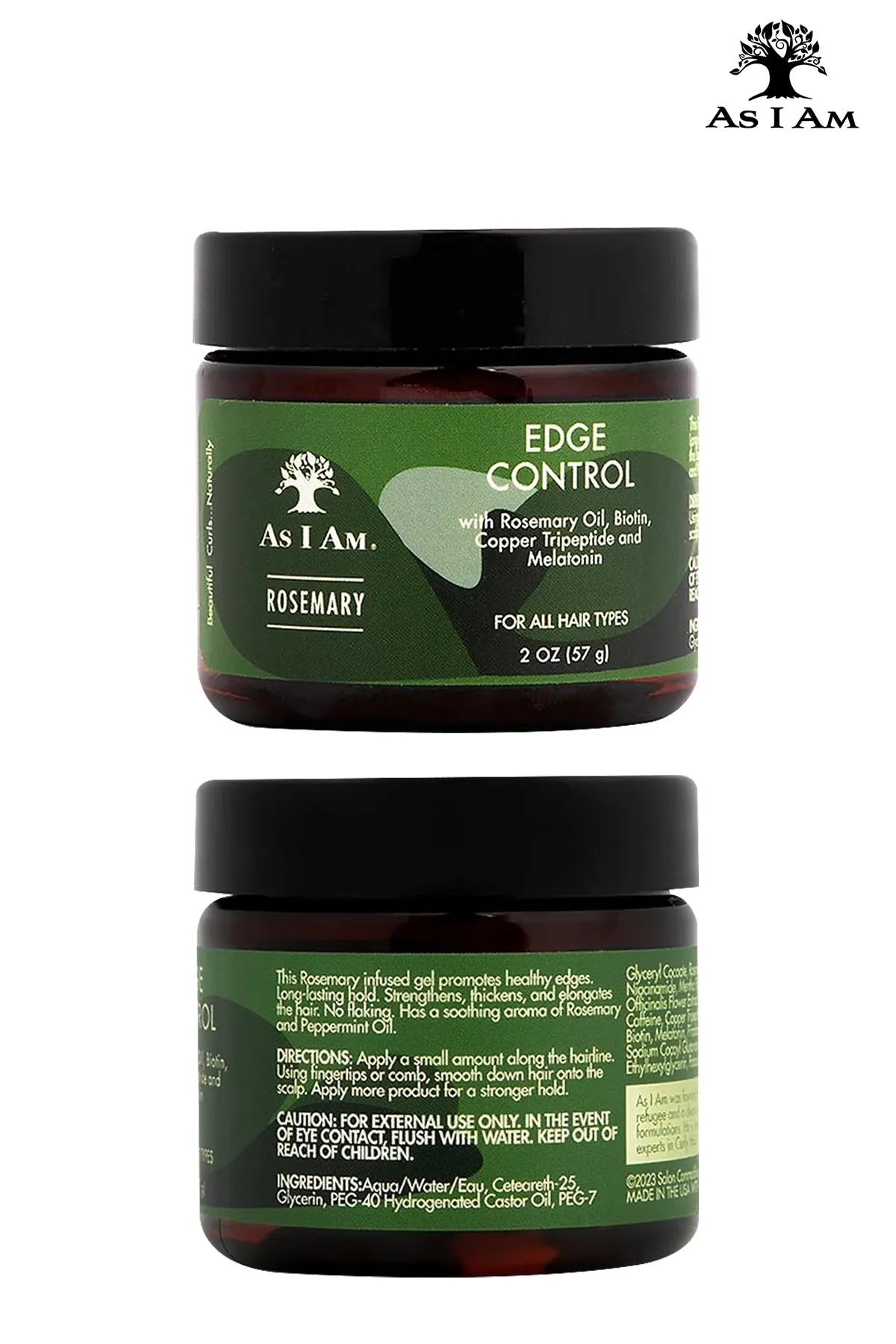 AS I AM ROSEMARY EDGE CONTROL 2oz