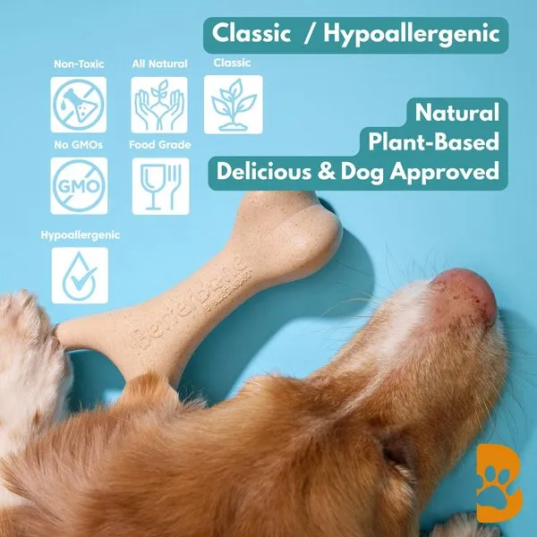 BetterBone Soft Density Wishbone Classic Flavor Dog Chew Toy