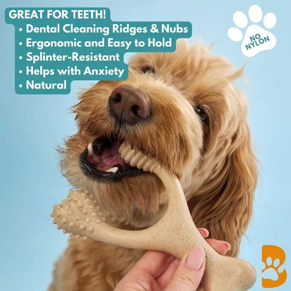 BetterBone Soft Density Wishbone Classic Flavor Dog Chew Toy