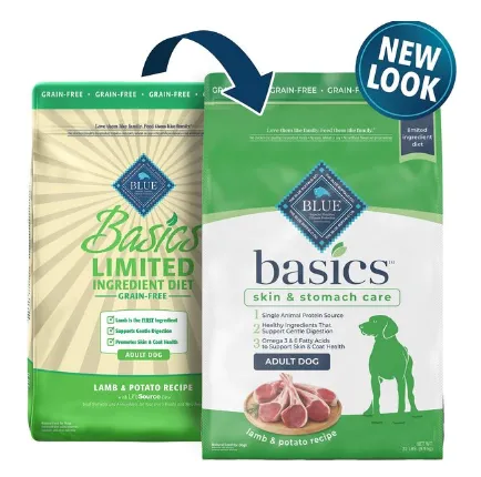 Blue Buffalo Basics Grain Free Adult Lamb & Potato Recipe Dry Dog Food