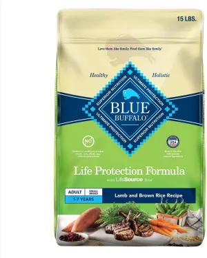 Blue Buffalo Life Protection Natural Lamb & Brown Rice Recipe Small Breed Adult Dry Dog Food