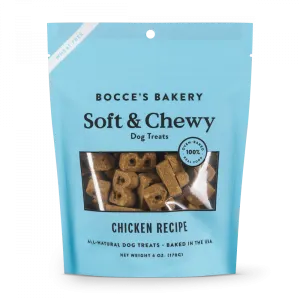 Bocce's Bakery Soft & Chewy Chicken Recipe Dog Treats