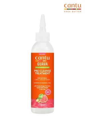 CANTU GUAVA & GINGER DRY SCALP EXFOLIATING PRE-POO TREATMENT W/TURMERIC 6oz