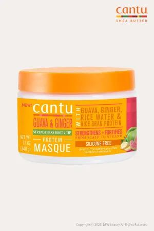 CANTU GUAVA & GINGER RICE WATER PROTEIN MASQUE 12oz