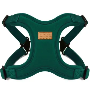 Charlie's Backyard Comfort Dog Harness - Green