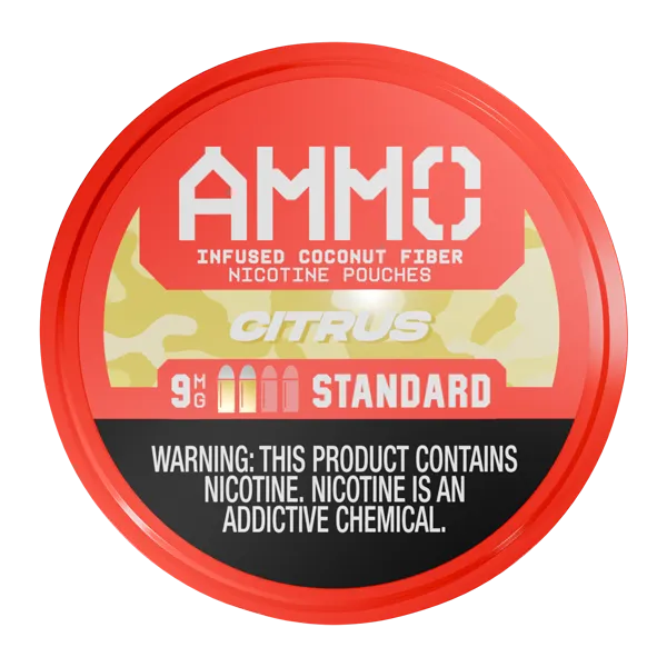 Citrus AMMO Nicotine Pouches