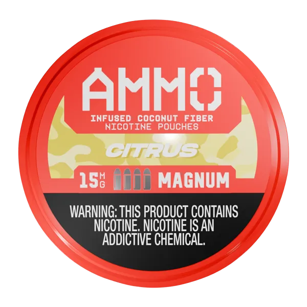 Citrus AMMO Nicotine Pouches