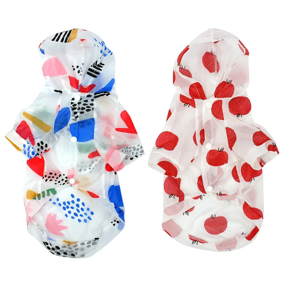 Dog Raincoat Sun-proof Clothing
