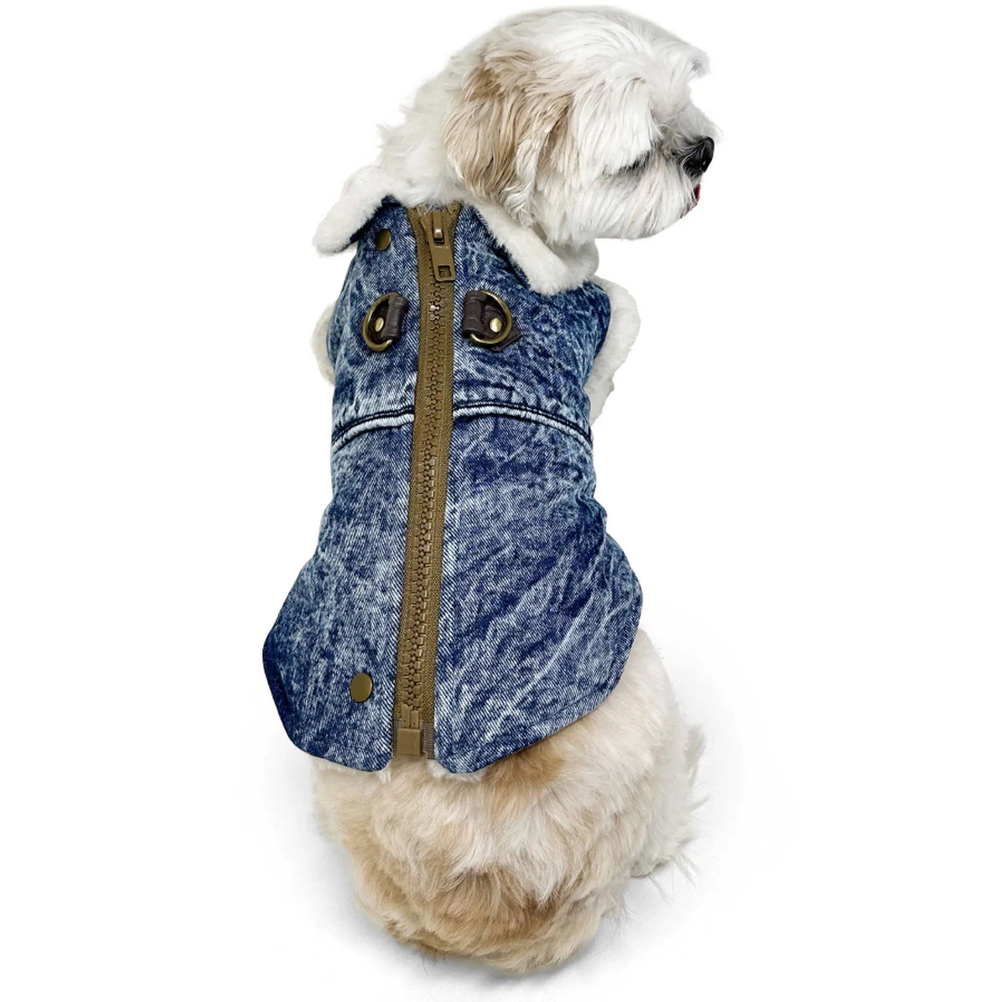 Dogo Pet Fashions Runner Coat - Denim