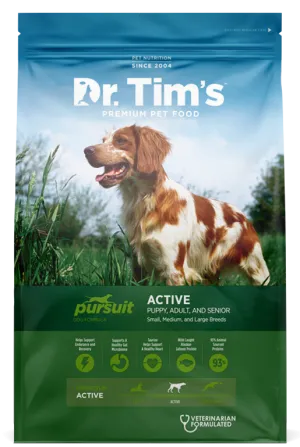 Dr. Tim's Pursuit Active Dry Dog Food