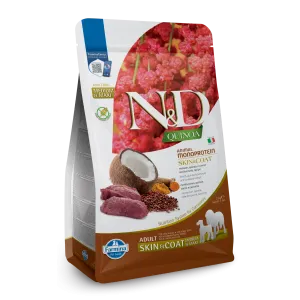 Farmina N&D Quinoa Venison, Coconut & Turmeric Medium & Maxi Adult Dry Dog Food