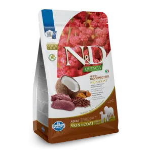 Farmina N&D Quinoa Venison, Coconut & Turmeric Medium & Maxi Adult Dry Dog Food