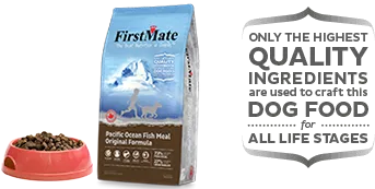 FirstMate Grain Free Limited Ingredient Diet Pacific Ocean Fish Meal Original Formula Small Bites Dry Dog Food