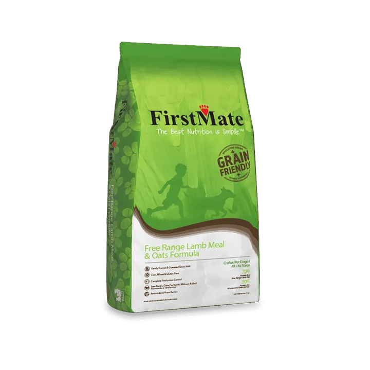 FirstMate Grain Friendly Free Range Lamb & Oats Formula Dry Dog Food