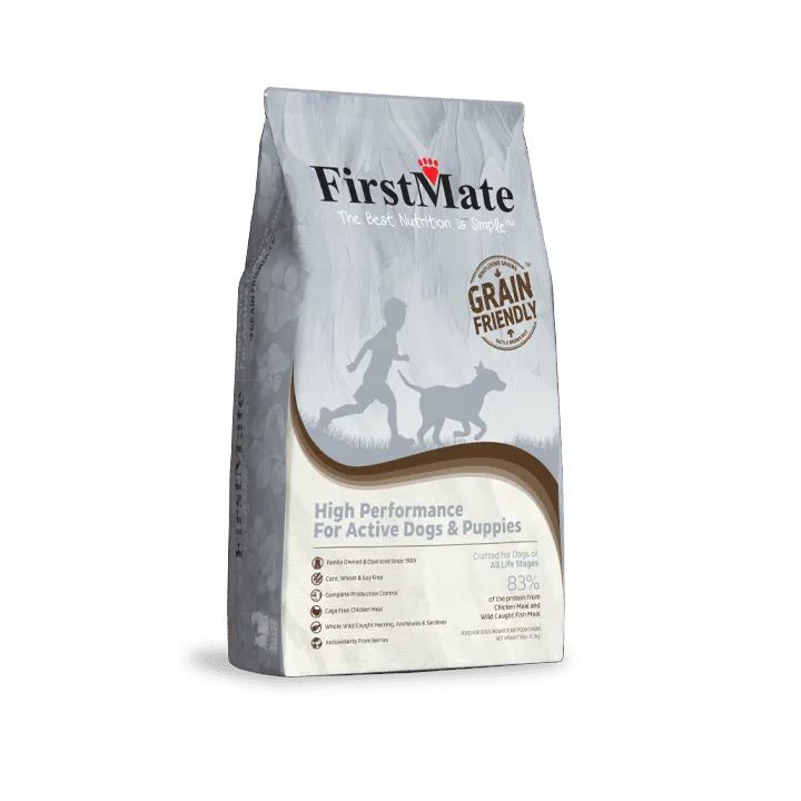 FirstMate Grain Friendly High Performance Active Dogs and Puppy Dry Food