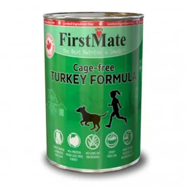 FirstMate Limited Ingredient Cage Free Turkey Formula Canned Dog Food