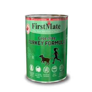 FirstMate Limited Ingredient Cage Free Turkey Formula Canned Dog Food