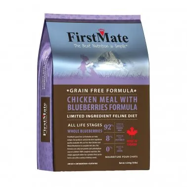 FirstMate Limited Ingredient Chicken Meal with Blueberries Dry Cat Food