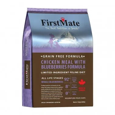 FirstMate Limited Ingredient Chicken Meal with Blueberries Dry Cat Food