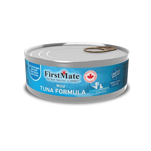 FirstMate Limited Ingredient Wild Tuna Formula Canned Cat Food