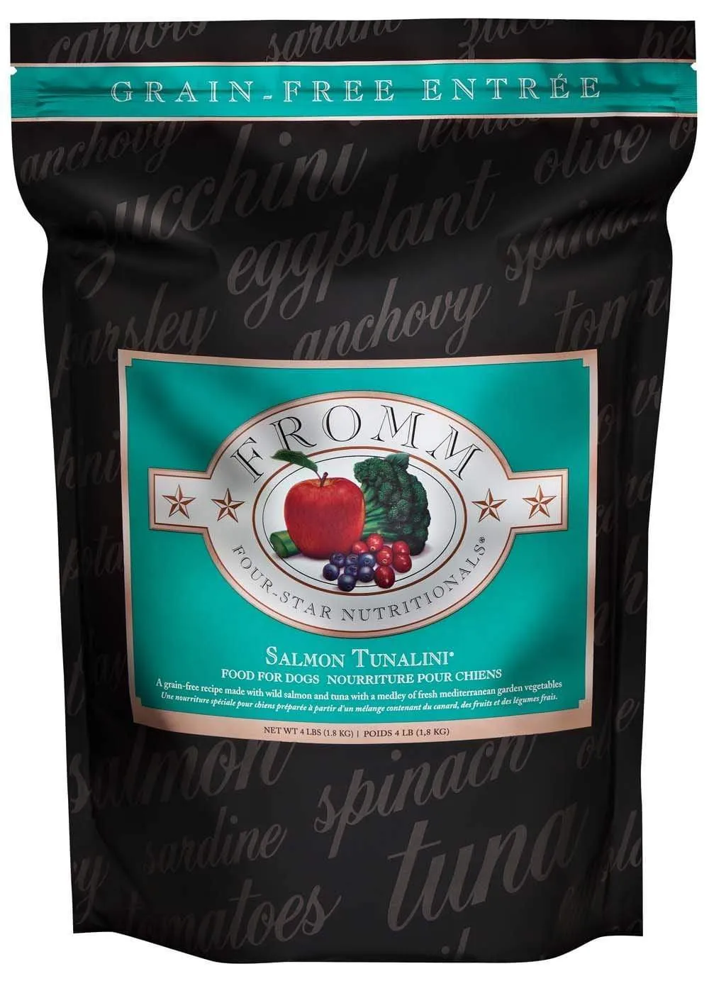 Fromm Four-Star Grain-Free Salmon Tunalini Dry Dog Food