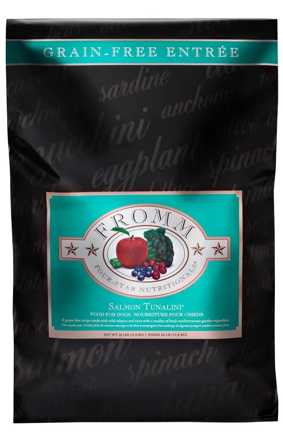Fromm Four-Star Grain-Free Salmon Tunalini Dry Dog Food