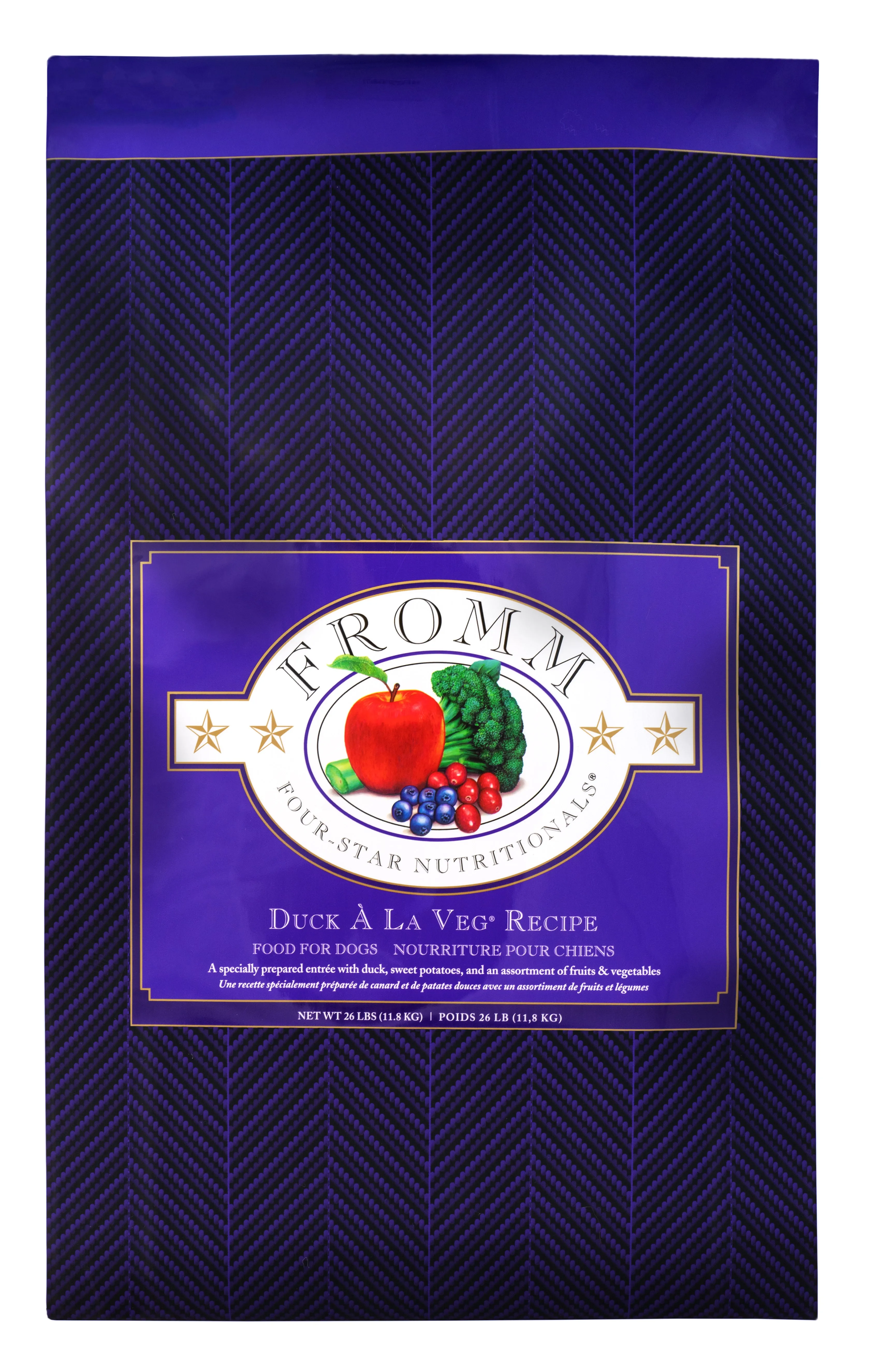 Fromm Four-Star Grain Inclusive Duck A La Veg Dry Dog Food