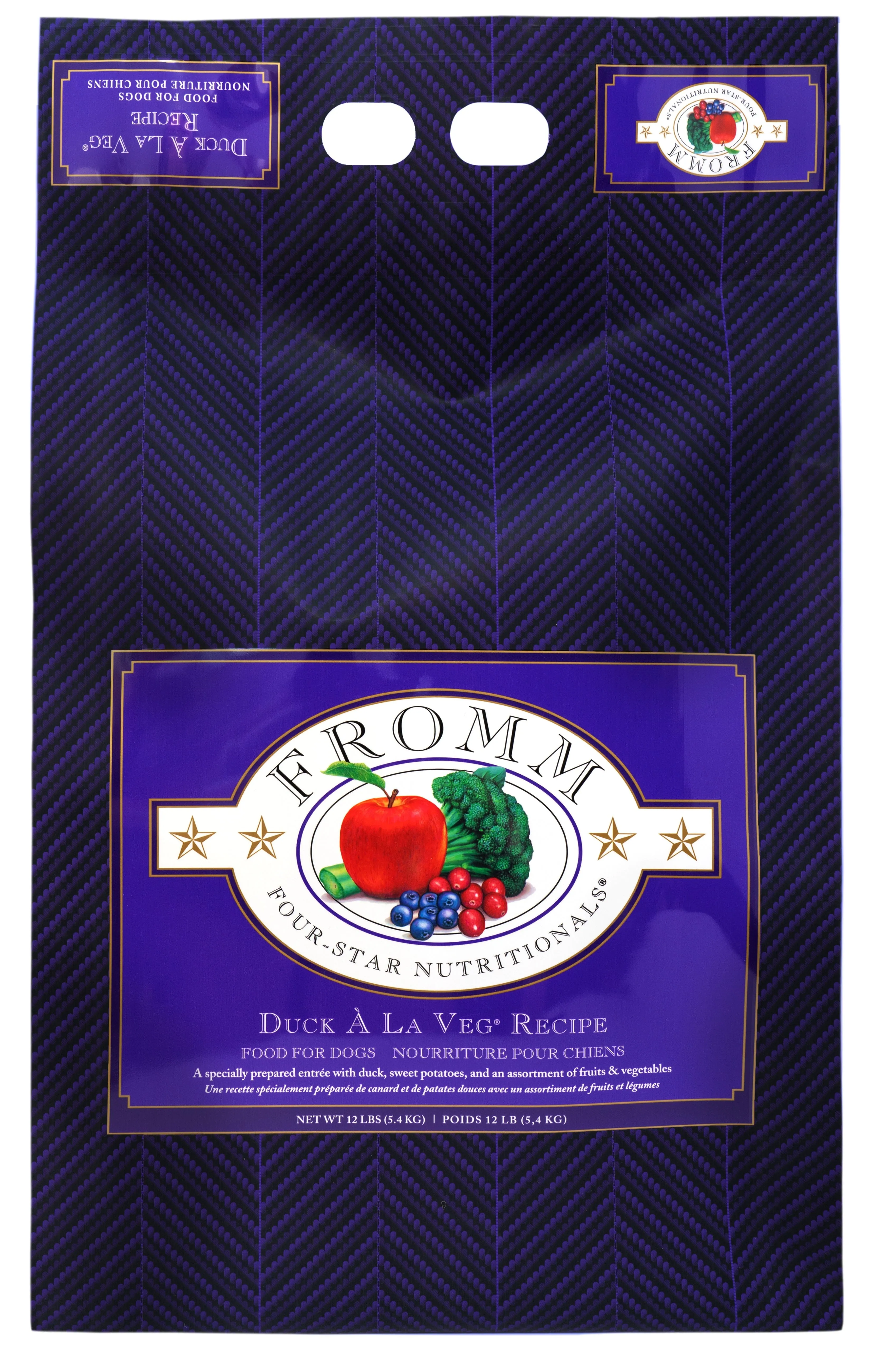 Fromm Four-Star Grain Inclusive Duck A La Veg Dry Dog Food