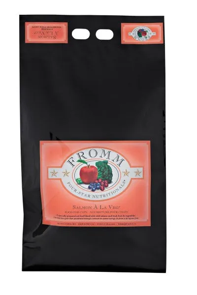 Fromm Four-Star Salmon A La Veg Dry Cat Food