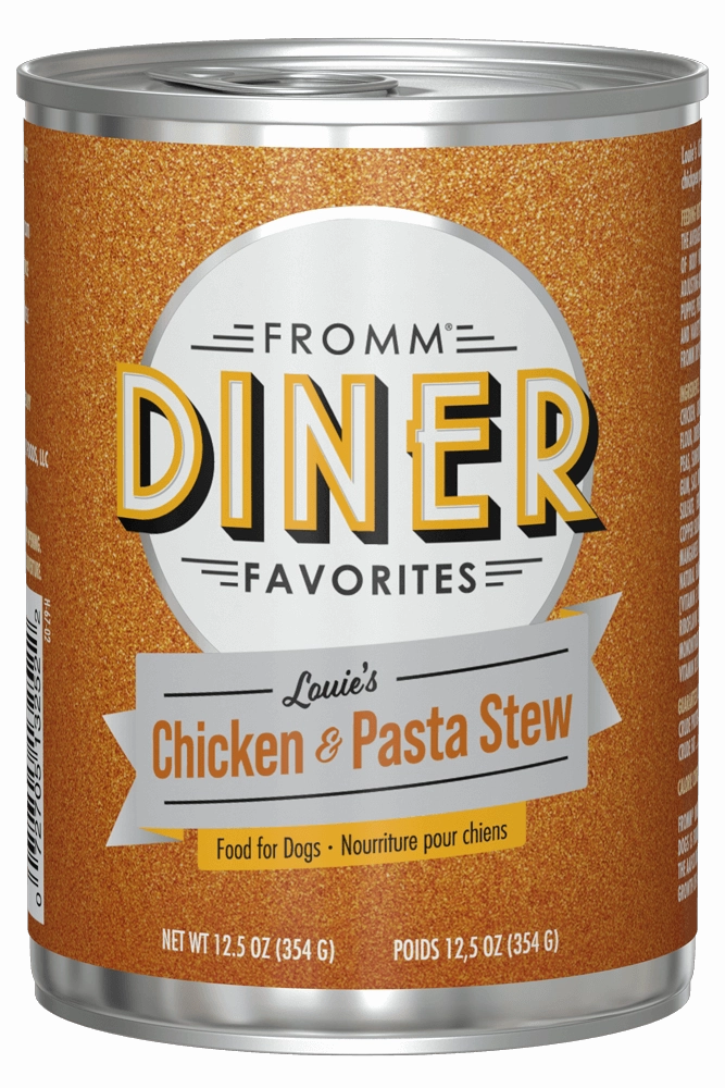 Fromm Diner Favorites Louie's Chicken & Pasta Stew Wet Dog Food