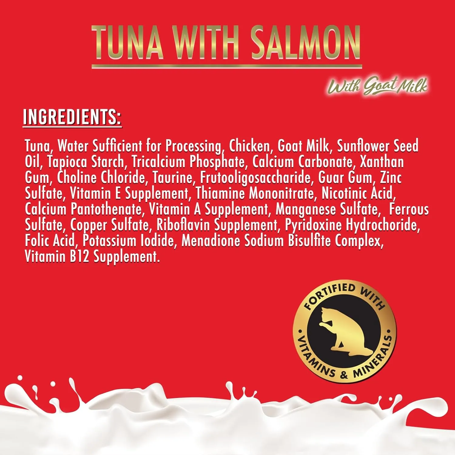 Fussie Cat Tuna with Salmon in Goat Milk Gravy Shredded Canned Cat Food