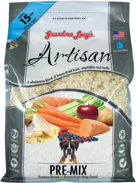 Grandma Lucy's Artisan Grain Free Premix Freeze Dried Dog Food