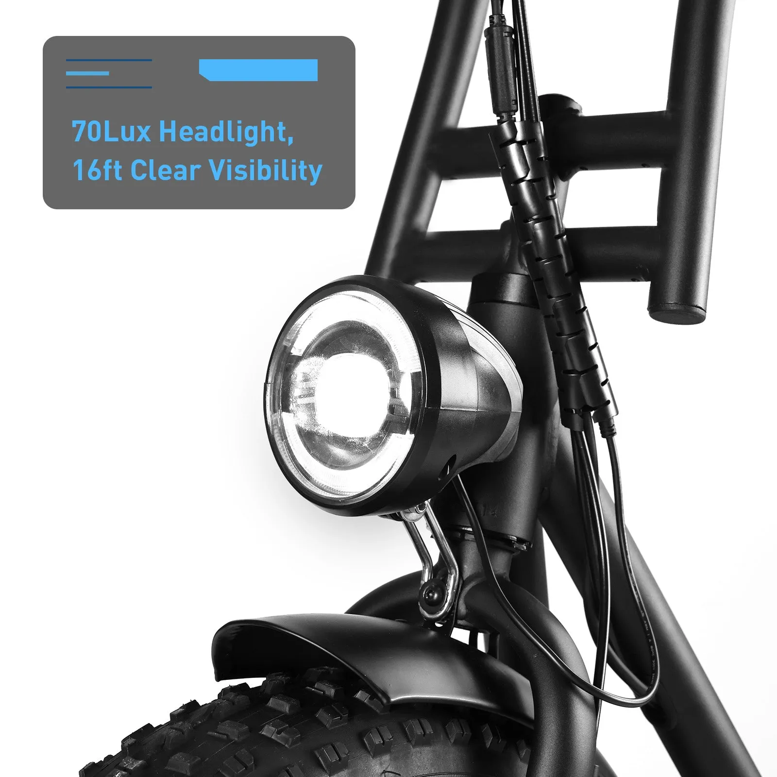 Hiboy U2 Pro Electric Scooter with 16" Fat Tires