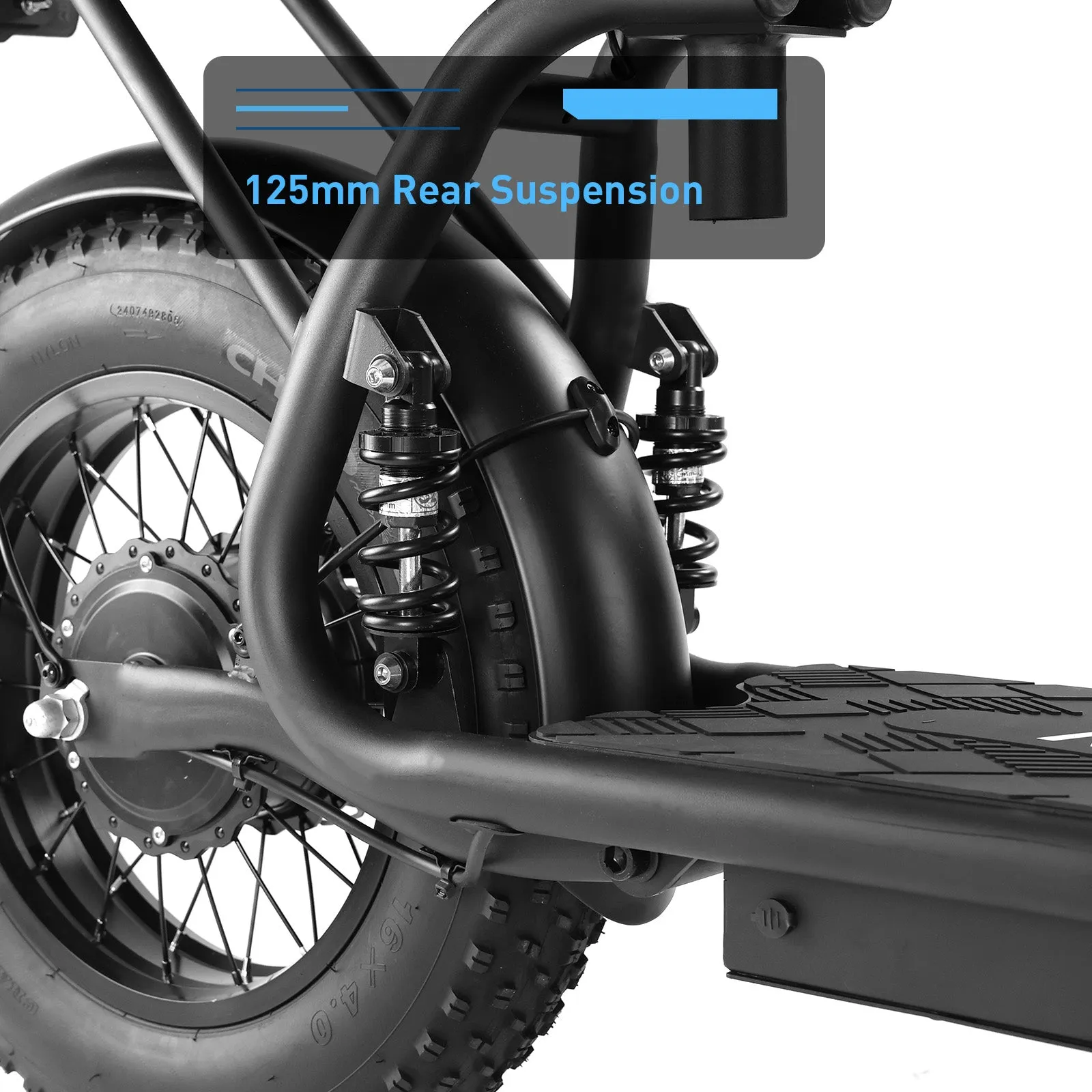 Hiboy U2 Pro Electric Scooter with 16" Fat Tires