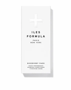 Iles Formula Discovery   Travel Kit Haute Performance Shampoo   Conditioner   Finishing Serum