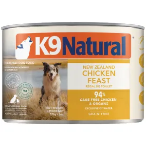 K9 Natural Canned Chicken Feast Dog Food - 6oz