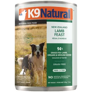 K9 Natural Canned Lamb Feast Dog Food - 13oz