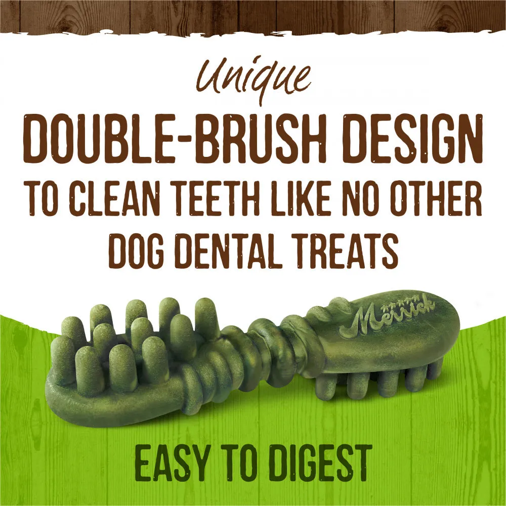 Merrick Fresh Kisses Grain Free Coconut Oil & Botanicals Large Dental Dog Treats
