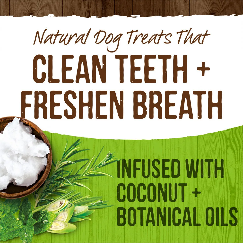 Merrick Fresh Kisses Grain Free Coconut Oil & Botanicals Large Dental Dog Treats