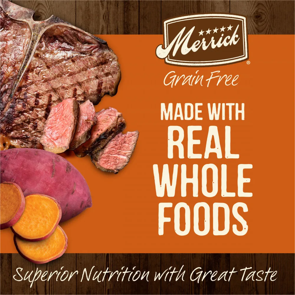 Merrick Grain Free Real Texas Beef & Sweet Potato Dry Dog Food