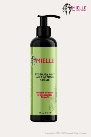 MIELLE ROSEMARY MINT DAILY STYLING CRÉME INFUSED W/ BIOTIN & ENCOURAGES GROWTH 8oz