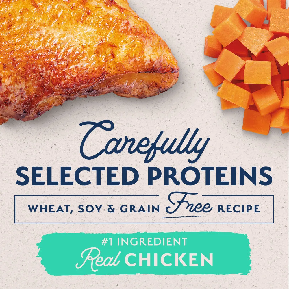Natural Balance L.I.D. Limited Ingredient Diets Grain Free Adult Sweet Potato & Chicken Small Breed Bites Dry Dog Food