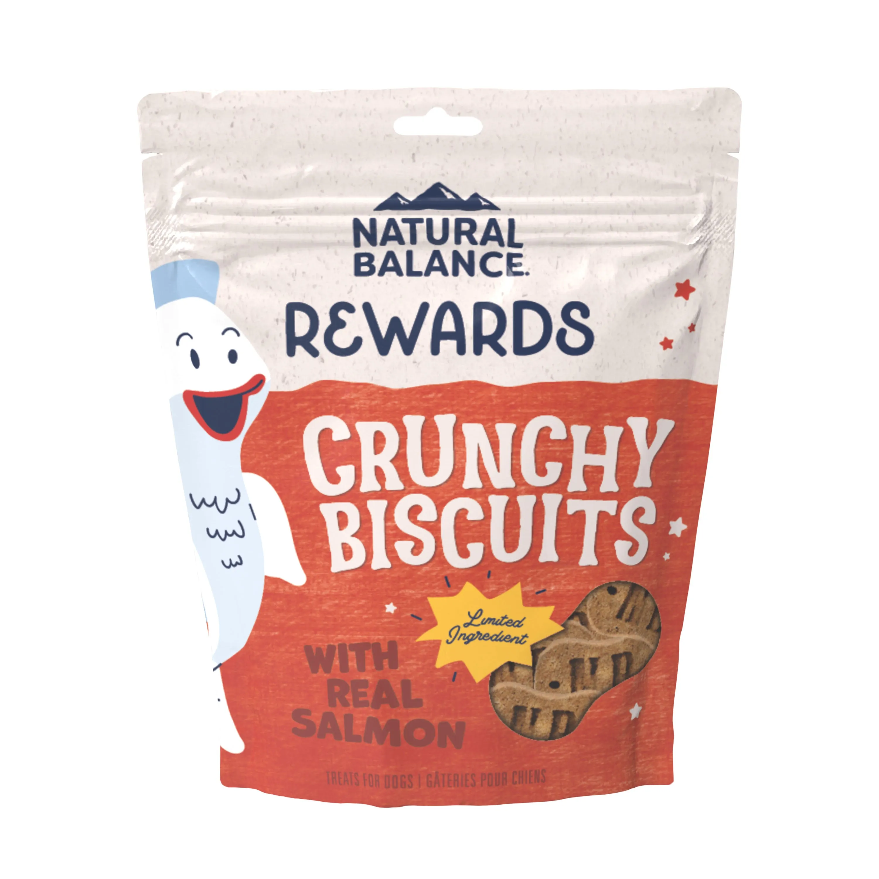 Natural Balance® Rewards Crunchy Biscuits With Real Salmon Dog Treat