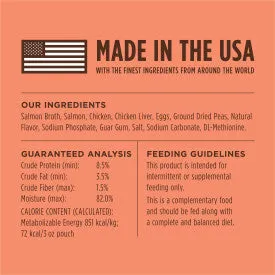 Nature's Variety Instinct Healthy Cravings Salmon Wet Cat Food Topper