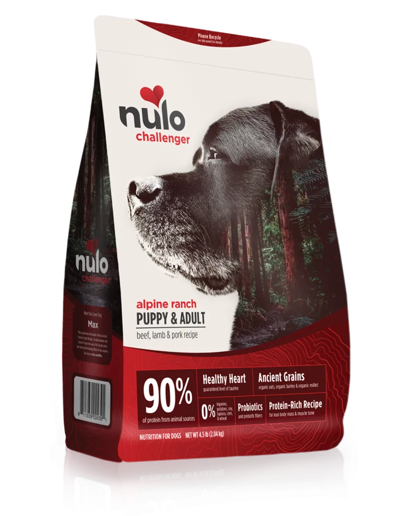 Nulo Challenger High-Meat Kibble Beef, Lamb & Pork Recipe for Dogs