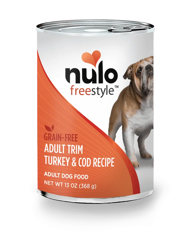 Nulo FreeStyle Grain Free Turkey & Cod Recipe Adult Canned Dog Food
