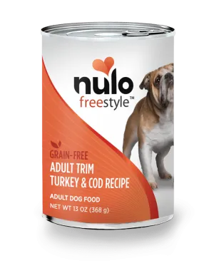 Nulo FreeStyle Grain Free Turkey & Cod Recipe Adult Canned Dog Food