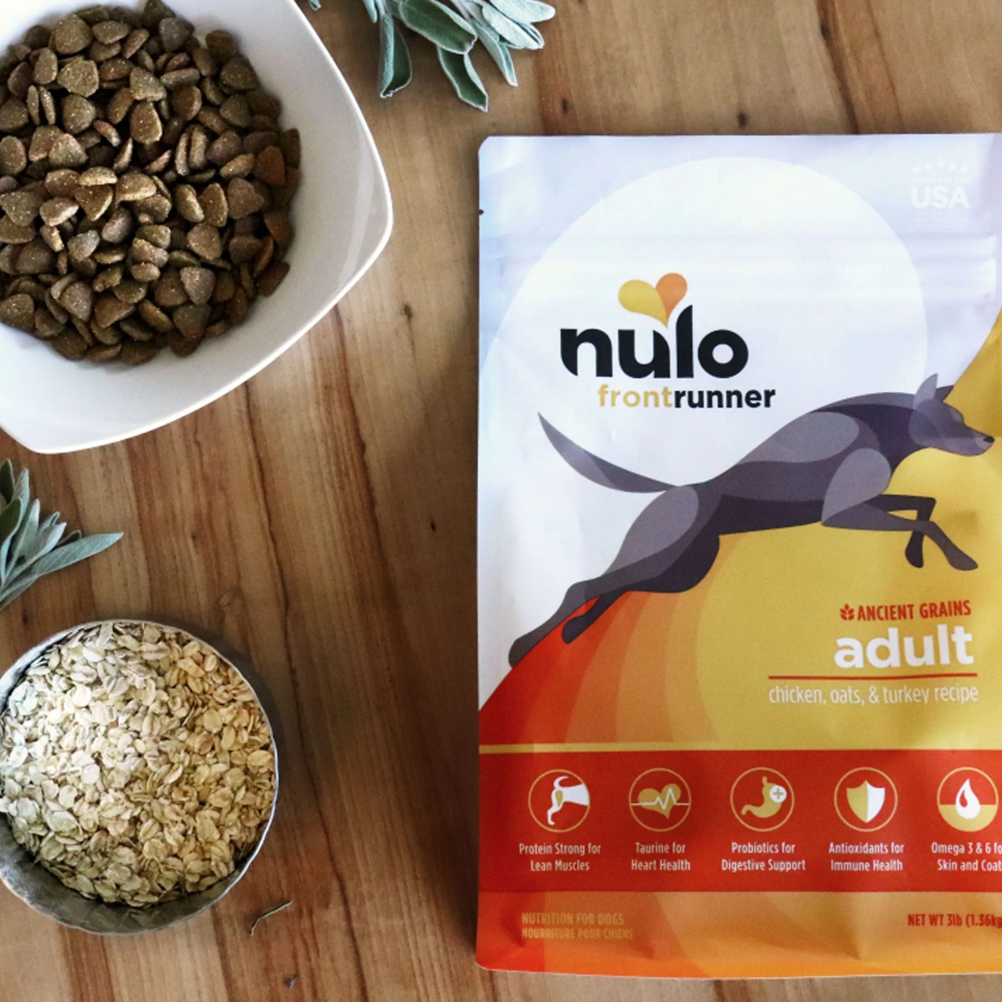 Nulo FrontRunner Chicken, Oats & Turkey Dog Food
